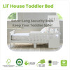 Lil' House Toddler Bed Soft White - Beds - 6