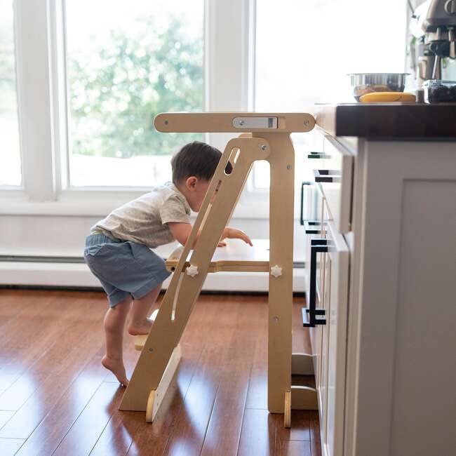 Learn 'N Fold Learning Tower® Natural - Play Tables - 4