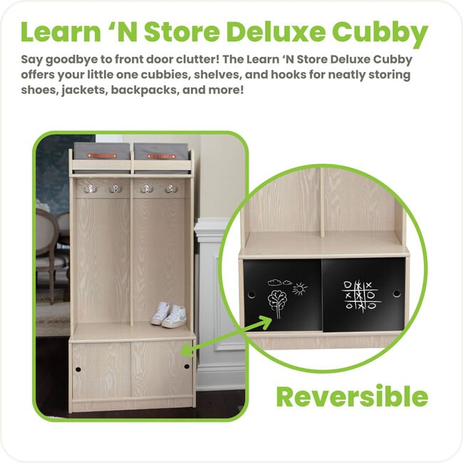 Learn 'N Store Deluxe Cubby Premium Ivory - Storage - 7