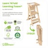 Learn 'N Fold Learning Tower® Natural - Play Tables - 7