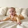 Footie 2-Way Zippered One-Piece, Apricot - Footie Pajamas - 2