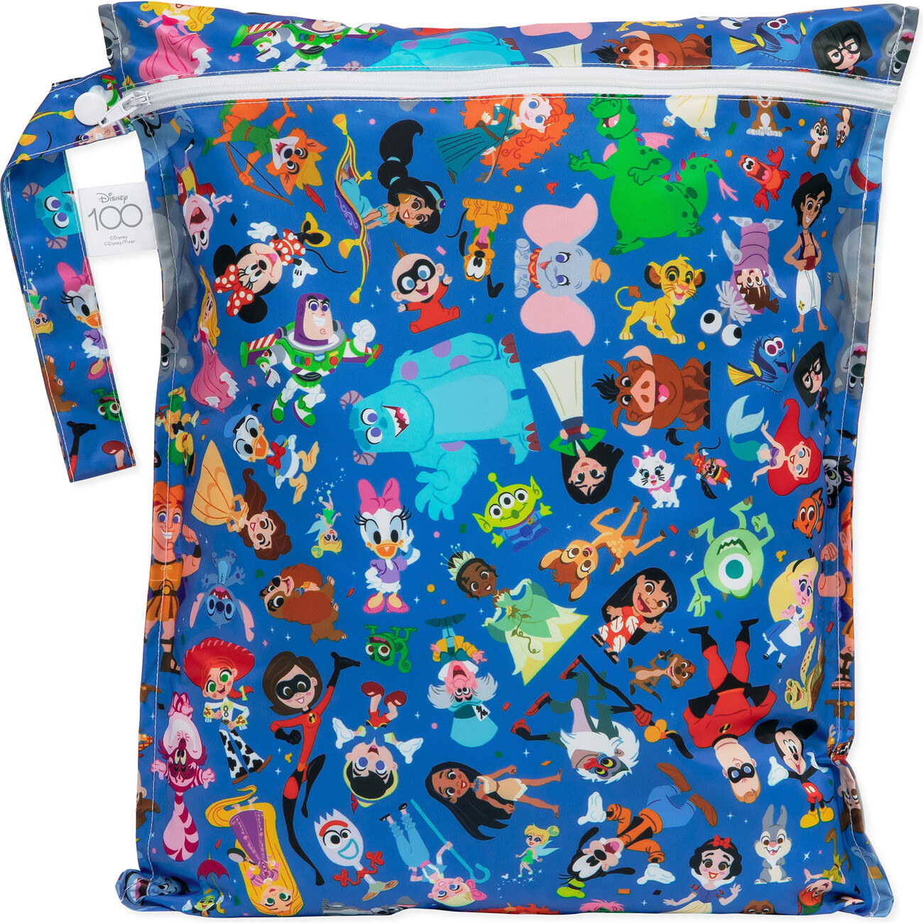 Bumkins | Disney 100 Magical Celebration Splat Mat, Blue | Maisonette