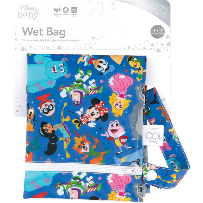 Disney 100 Magical Celebration Wet Bag, Blue