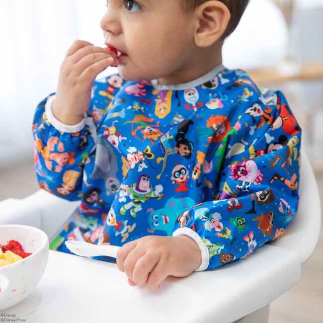 Disney 100 Magical Celebration Sleeved Bib, Blue - Bibs - 7