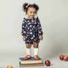 Baby Girls Eileen Bubble, Navy Flower Toss - Onesies - 2