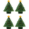 Set of 4 Ceramic Nostalgic Tree Plates - Accents - 1 - thumbnail
