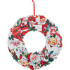 Wooden Wreath, Vintage Santa Claus - Wreaths - 1 - thumbnail