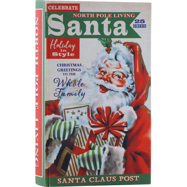 Vintage Storage Box, Santa