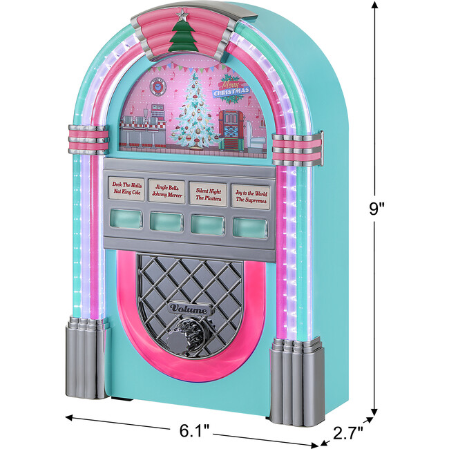 Retro Jukebox, Teal - Accents - 3