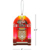 Retro Jukebox Ornament, Red - Ornaments - 3