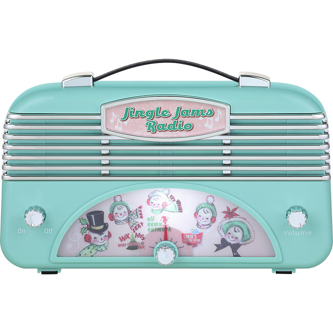 Retro Jingle Jams Radio, Teal - Accents - 1