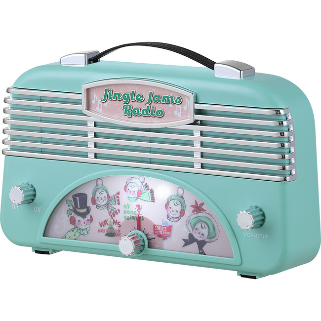 Retro Jingle Jams Radio, Teal - Accents - 4