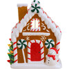 Nostalgic Ceramic Lit Gingerbread House, Brown - Accents - 1 - thumbnail