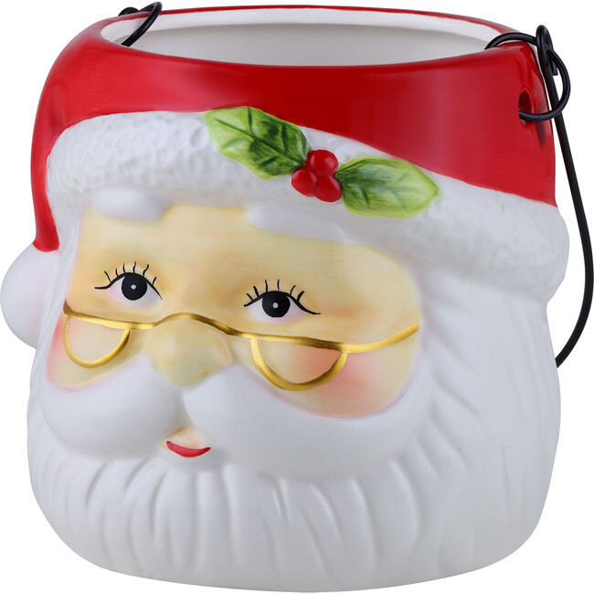 Nostalgic Ceramic Container, Santa Claus