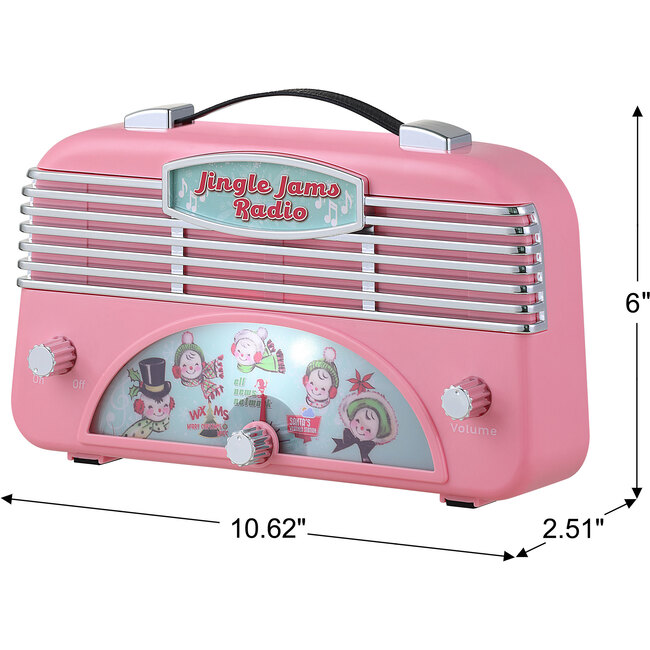 Retro Jingle Jams Radio, Pink - Accents - 3
