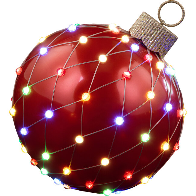 Outdoor Lightshow Ornament, Red - Ornaments - 3