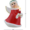 Nostalgic Ceramic Lit White Angel - Accents - 3