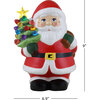 Nostalgic Ceramic Lit Santa - Accents - 3