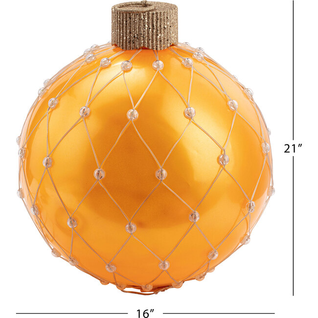 Outdoor Lightshow Ornament, Gold - Ornaments - 3
