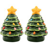 Nostalgic Ceramic Tree Salt & Pepper Shakers, Green - Accents - 4