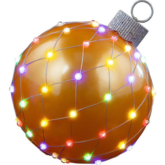 Outdoor Lightshow Ornament, Gold - Ornaments - 4