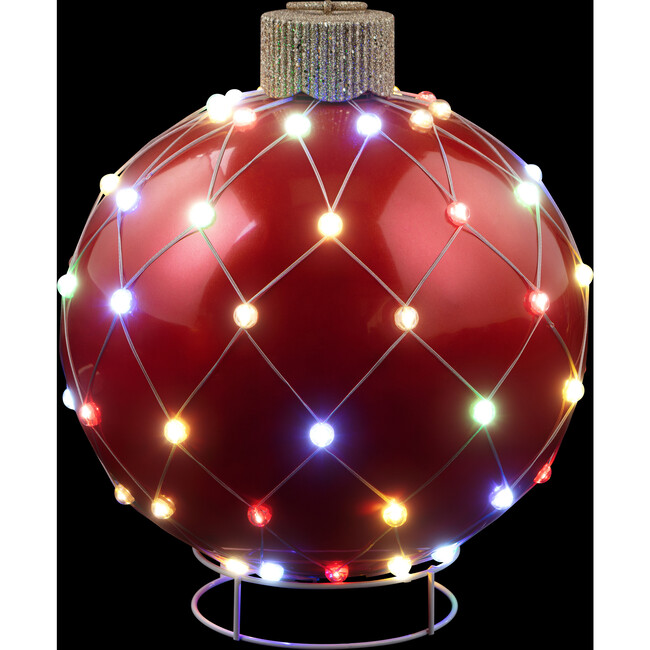 Outdoor Lightshow Ornament, Red - Ornaments - 5