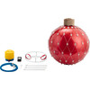 Outdoor Lightshow Ornament, Red - Ornaments - 6