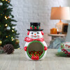 Ceramic Musical Snowman Candy Bowl - Accents - 2