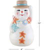 Ceramic Beach Snowman - Accents - 3