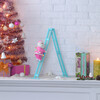 Animated Tabletop Pastel Climbing White Santa - Accents - 2