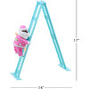 Animated Tabletop Pastel Climbing Black Santa - Accents - 3