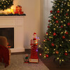 Animated & Musical Santa's Lift, White - Accents - 3
