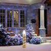 90th Anniversary Collection LED Blow Mold Candle, Gold & Silver - Accents - 2