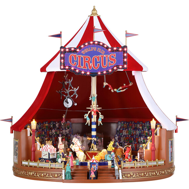 90th Anniversary Collection Animated & Musical World's Fair Big Top Circus