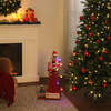 Animated & Musical Santa's Lift - Black - Accents - 3