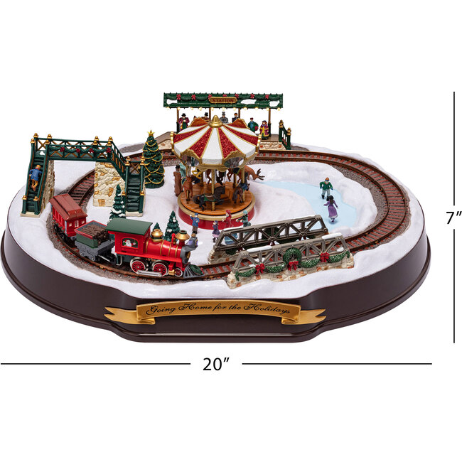 90th Anniversary Collection Animated & Musical Going Home for The Holidays - Accents - 3