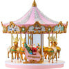 Animated & Musical Pink Crystal Carousel - Accents - 6