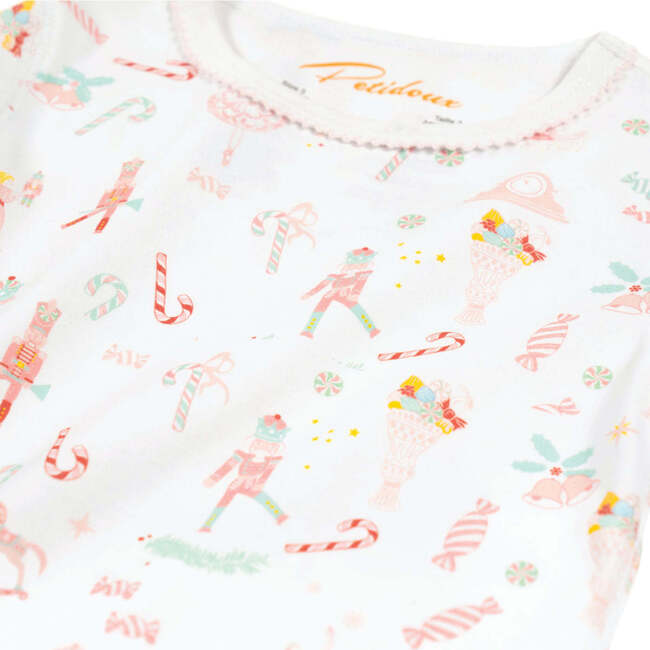 Clara & the Sugar Plum Fairy Pajamas Set, Pink