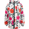 Abi & Flora Print Pocket Jacket, Red - Jackets - 1 - thumbnail