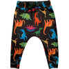 Infant´S Dino Print Ho-Be Jogger Pants, Black - Pants - 1 - thumbnail