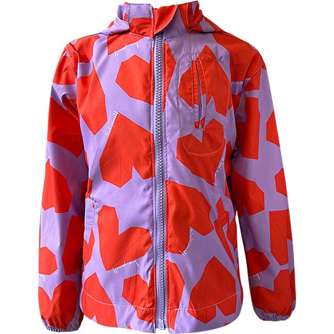 Do It For Yourself Print Pocket Jacket, Multicolors
