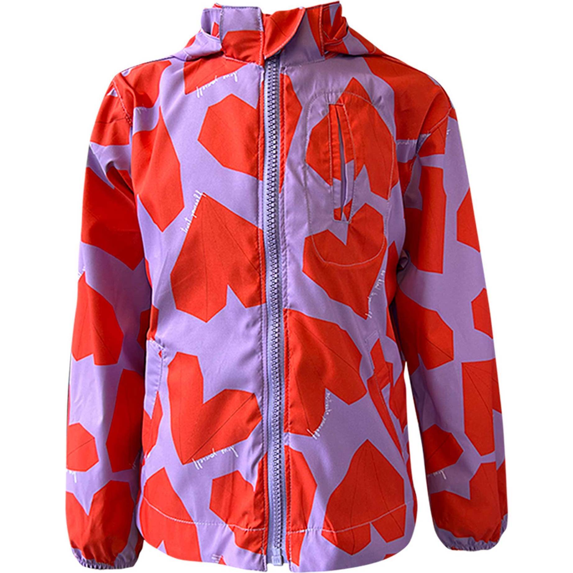 Do It For Yourself Print Pocket Jacket, Multicolors - Jackets - 1