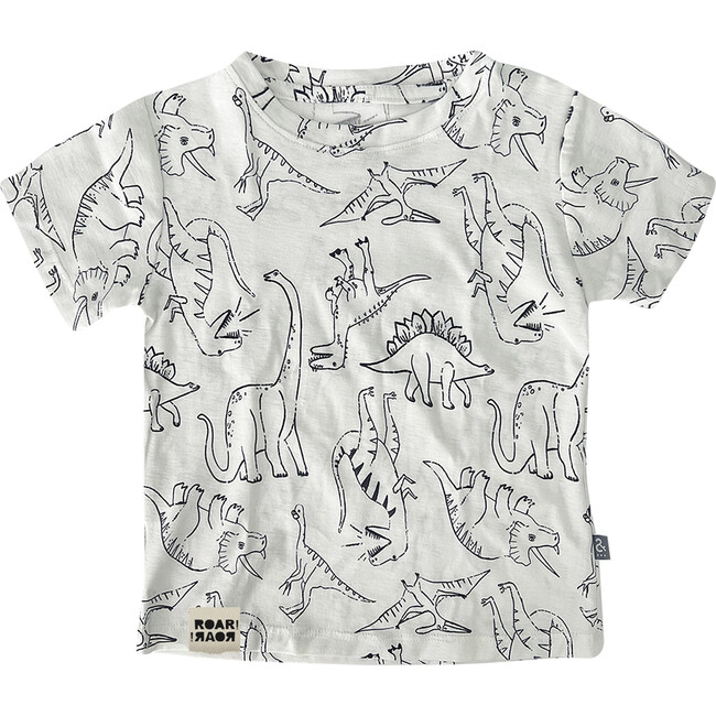 Infant´S Dino Print T-Shirt, Sketch