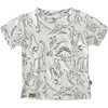 Infant´S Dino Print T-Shirt, Sketch - T-Shirts - 1 - thumbnail