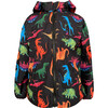 Roar Roar Dino Print Pocket Jacket, Black - Jackets - 1 - thumbnail