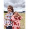 Shooting Stars Print Pocket Jacket, White & Multicolors - Jackets - 2