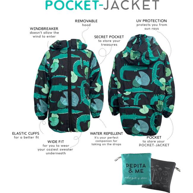 Rilo & Marlon Noche Print Pocket Jacket, Multicolors - Jackets - 2