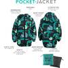 Rilo & Marlon Noche Print Pocket Jacket, Multicolors - Jackets - 2