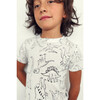 Infant´S Dino Print T-Shirt, Sketch - T-Shirts - 2