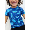 Infant´S Dino Print T-Shirt, Blue - T-Shirts - 2